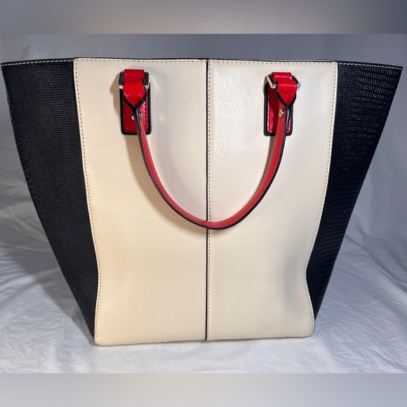 BCBG MAX ARIZA Chic Colorblock Tote Bag Large - Picture 2 of 5